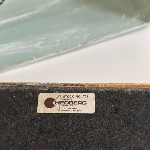 Vintage Office Box Documents Tray Upcycled Dovetailed Corners - Picture 6 of 9